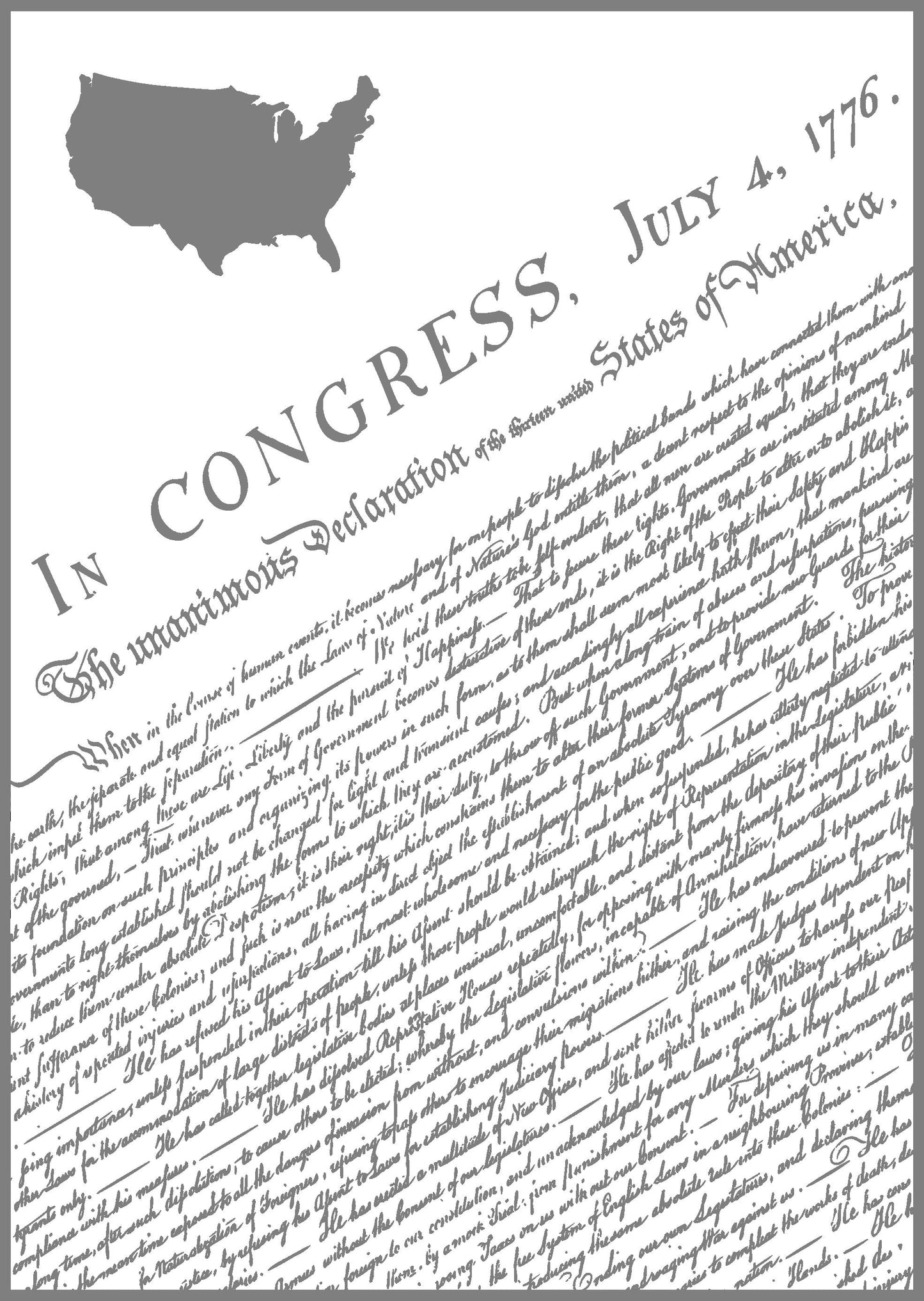 U.S Constitution Hardwood Plaque