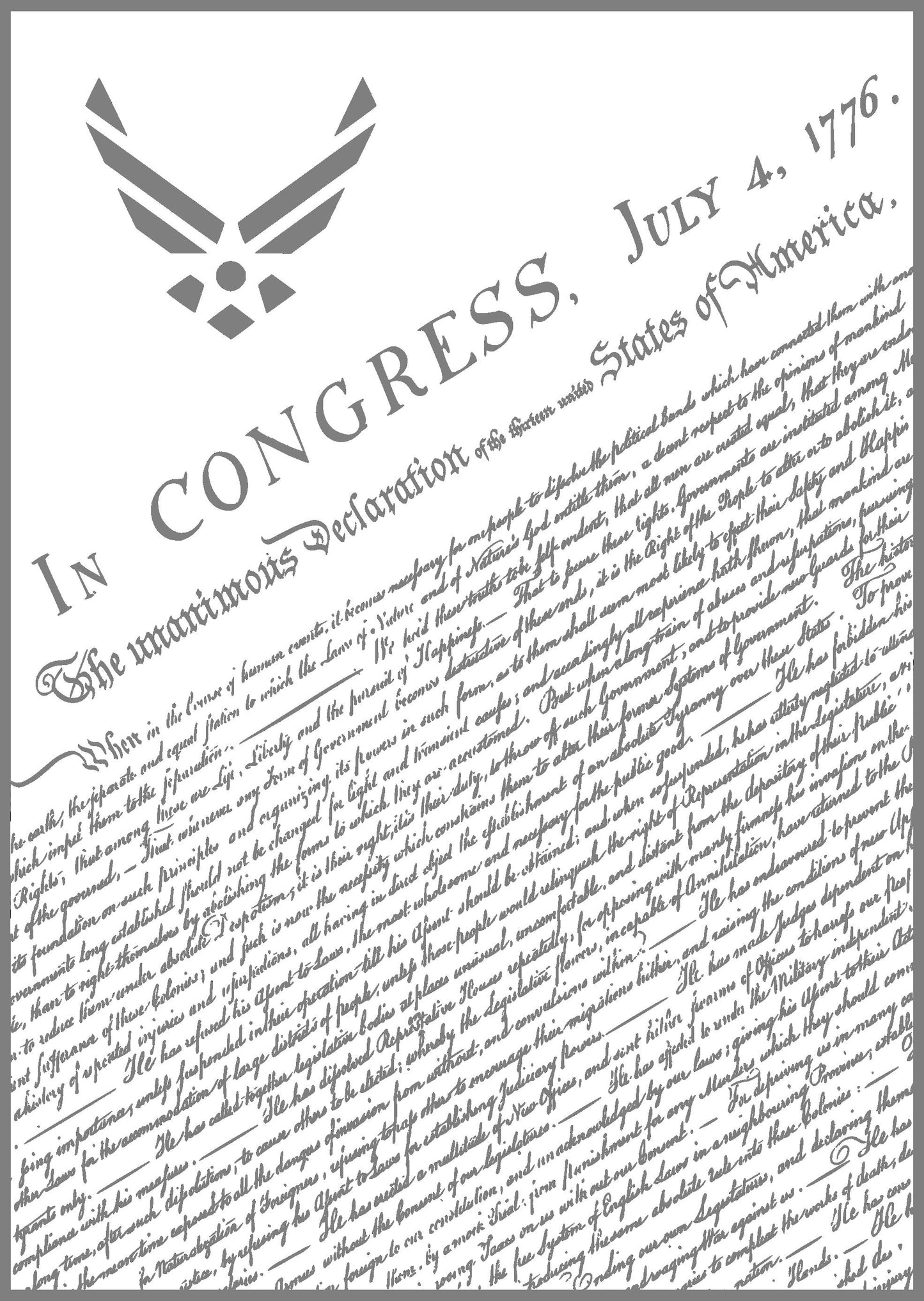 U.S Constitution Hardwood Plaque