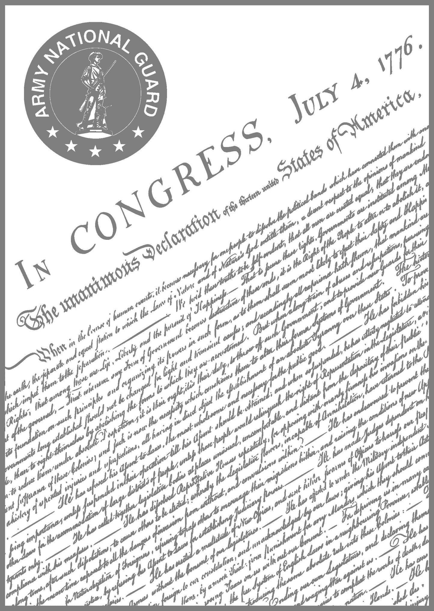 U.S Constitution Hardwood Plaque