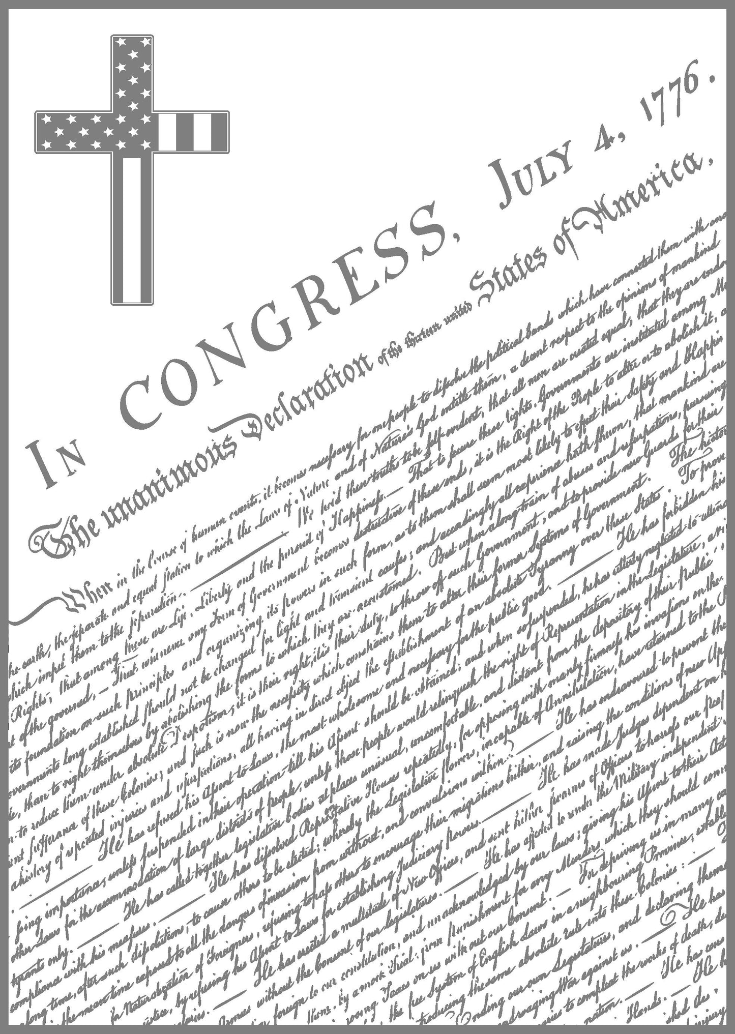 U.S Constitution Hardwood Plaque
