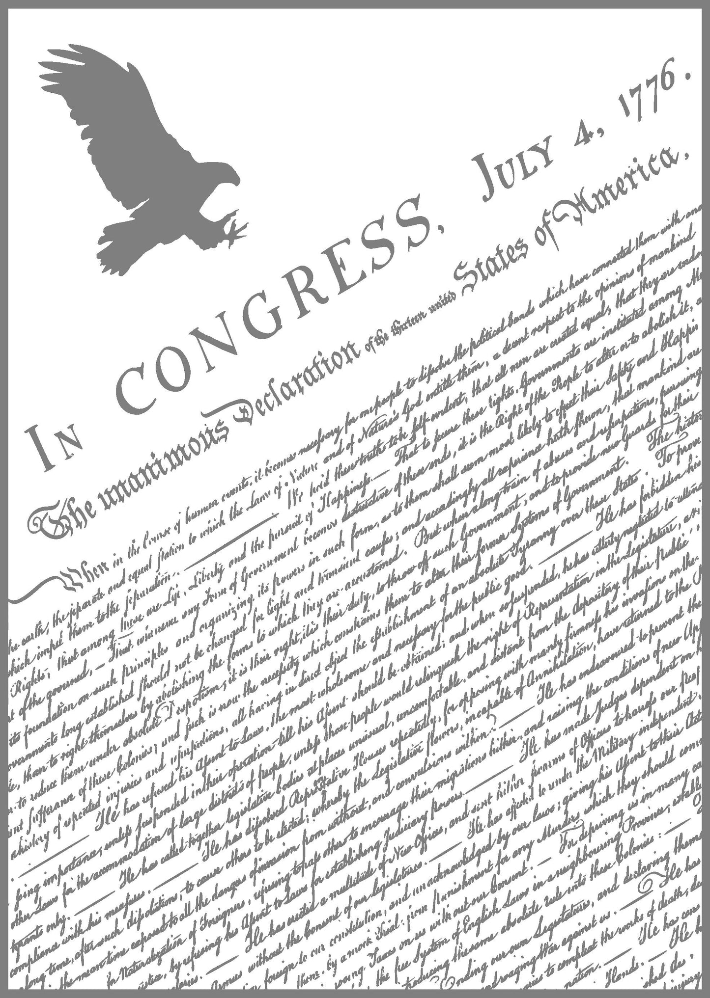 U.S Constitution Hardwood Plaque