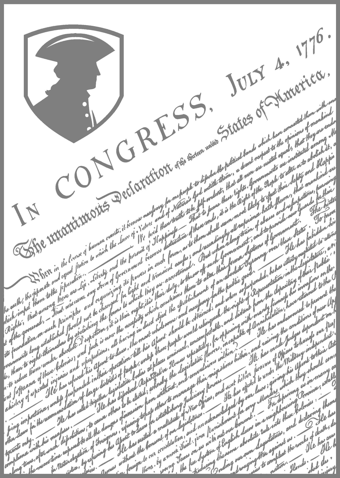 U.S Constitution Hardwood Plaque