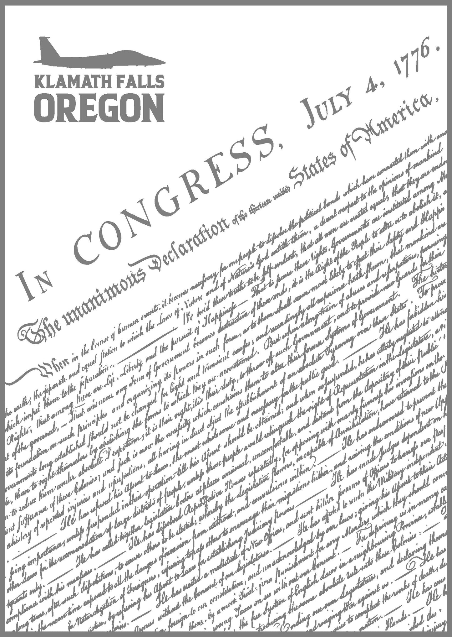 U.S Constitution Hardwood Plaque