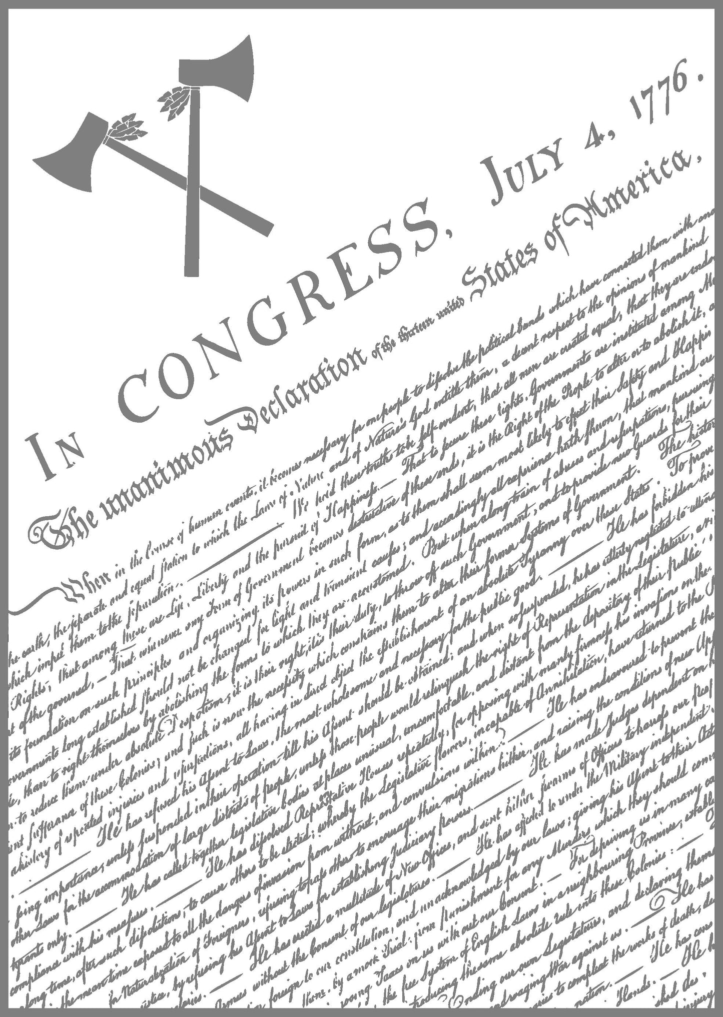 U.S Constitution Hardwood Plaque