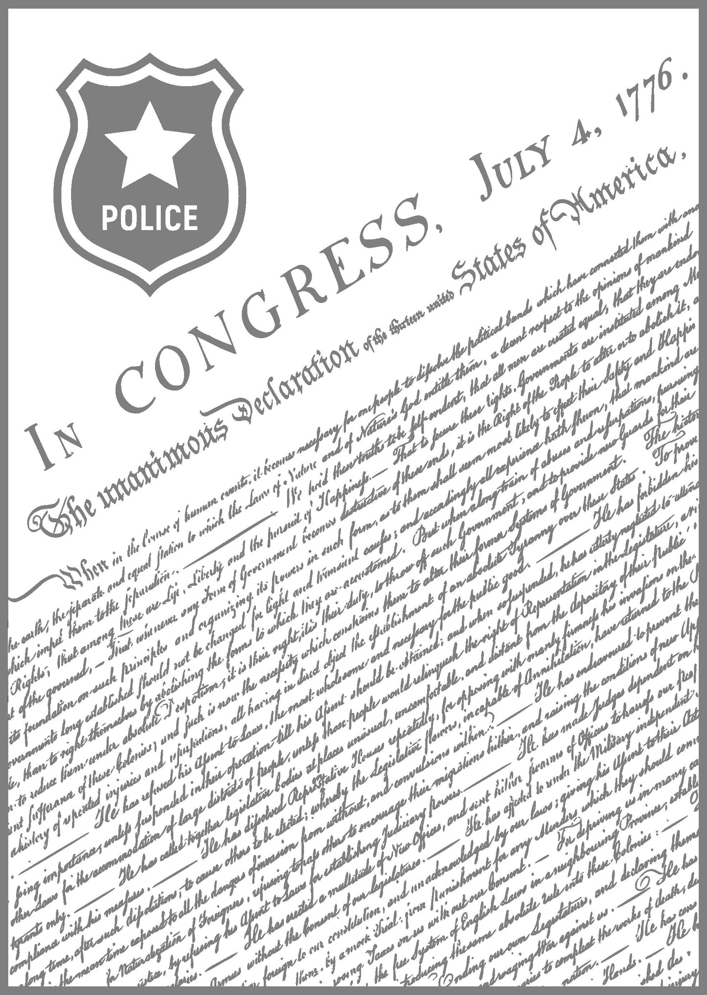 U.S Constitution Hardwood Plaque